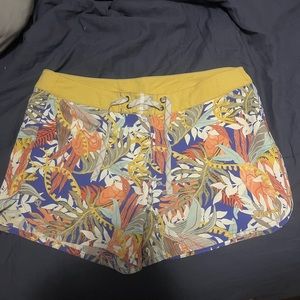 Patagonia Shorts Jurassic Ferns: Violet Blue Size 6